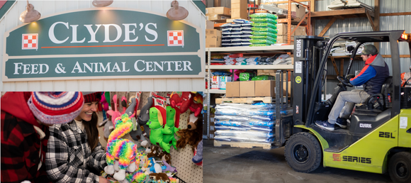 Clyde's Feed & Animal Center store front photos